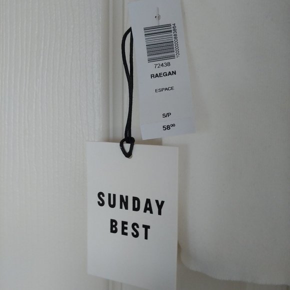 Sunday Best Raegan Tank - Small - White - Picture 3 of 7